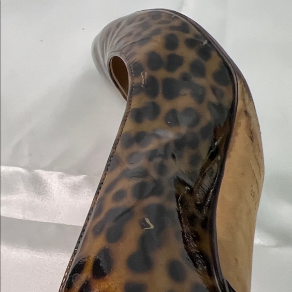 Jimmy Choo Brown Leopard Print Heels - Picture 8 of 9